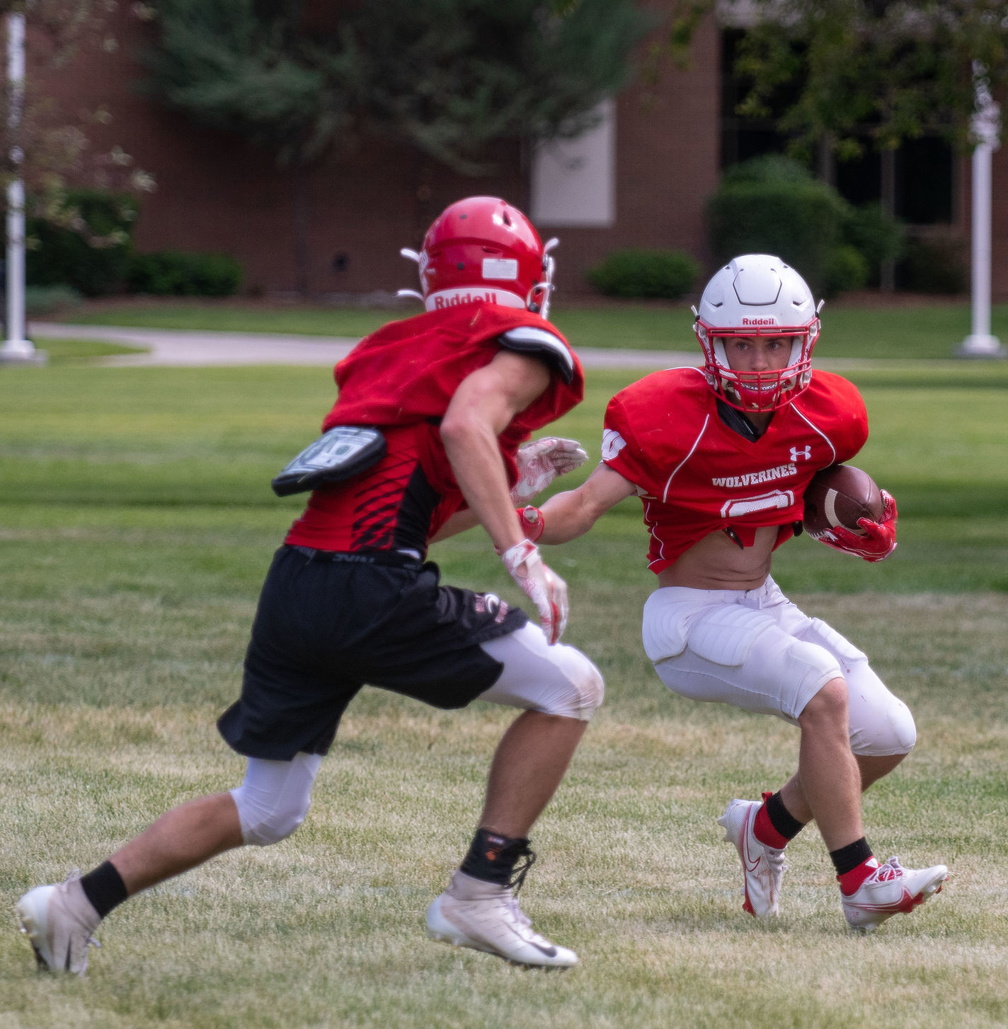 Football camp at CSI